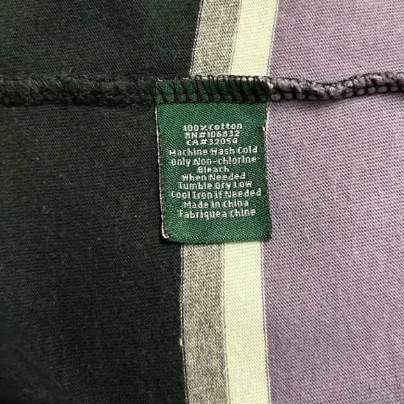 Men's Striped Cotton T-Shirt - Picture 2 of 2